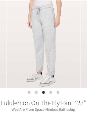 Lululemon On The Fly pant Sz 10